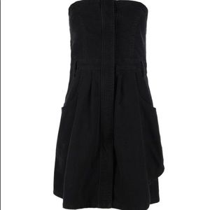 All Saints Denim Strapless Dress. Size US 2
